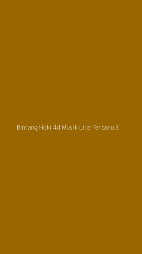 Tampilan Antarmuka Aplikasi Bintang Hoki 4d Musik Lite Terbaru - 3