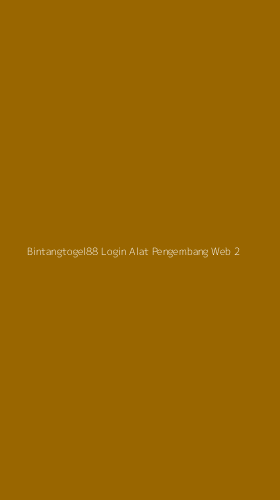 Tampilan Antarmuka Aplikasi Bintangtogel88 Login Alat Pengembang Web - 2