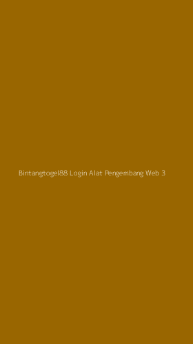 Tampilan Antarmuka Aplikasi Bintangtogel88 Login Alat Pengembang Web - 3