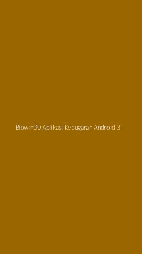 Tampilan Antarmuka Aplikasi Biowin99 Aplikasi Kebugaran Android - 3