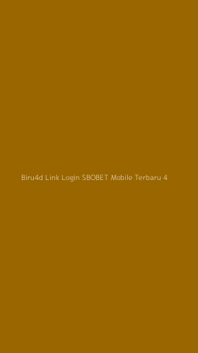 Tampilan Antarmuka Aplikasi Biru4d Link Login Sbobet Mobile Terbaru - 4