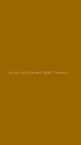 Tampilan Antarmuka Aplikasi Biruslot Link Alternatif Sbobet Terbaru - 4