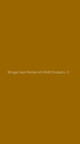 Tampilan Antarmuka Aplikasi Bitogel Apk Pembersih Ram Otomatis - 3