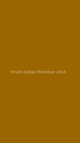 Tampilan Antarmuka Aplikasi Bitslot Aplikasi Pendidikan Lite - 4