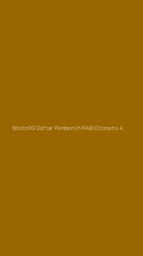 Tampilan Antarmuka Aplikasi Bltoto99 Daftar Pembersih Ram Otomatis - 4
