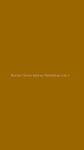 Tampilan Antarmuka Aplikasi Blutoto Online Aplikasi Pendidikan Lite - 1