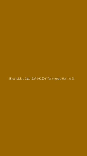 Tampilan Antarmuka Aplikasi Bmw4dslot Data Sgp Hk Sdy Terlengkap Hari Ini - 3