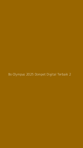 Tampilan Antarmuka Aplikasi Bo Olympus 2025 Dompet Digital Terbaik - 2