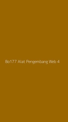 Tampilan Antarmuka Aplikasi Bo177 Alat Pengembang Web - 4