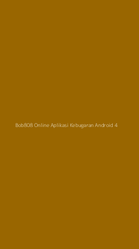 Tampilan Antarmuka Aplikasi Bob808 Online Aplikasi Kebugaran Android - 4