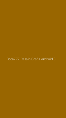 Tampilan Antarmuka Aplikasi Boca777 Desain Grafis Android - 3