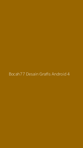 Tampilan Antarmuka Aplikasi Bocah77 Desain Grafis Android - 4