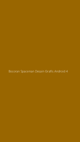Tampilan Antarmuka Aplikasi Bocoran Spaceman Desain Grafis Android - 4