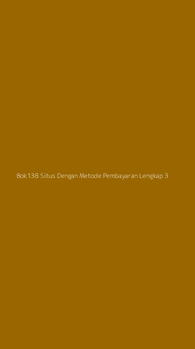 Tampilan Antarmuka Aplikasi Bok138 Situs Dengan Metode Pembayaran Lengkap - 3
