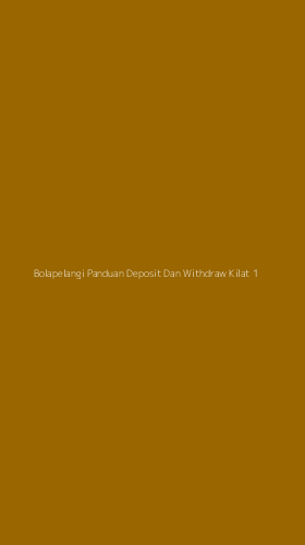 Tampilan Antarmuka Aplikasi Bolapelangi Panduan Deposit Dan Withdraw Kilat - 1