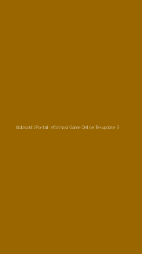 Tampilan Antarmuka Aplikasi Bolasakti Portal Informasi Game Online Terupdate - 3