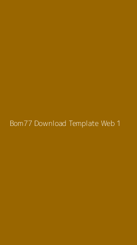 Tampilan Antarmuka Aplikasi Bom77 Download Template Web - 1