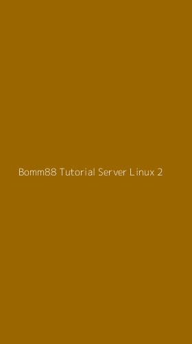 Tampilan Antarmuka Aplikasi Bomm88 Tutorial Server Linux - 2