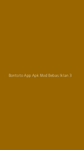 Tampilan Antarmuka Aplikasi Bontoto App Apk Mod Bebas Iklan - 3