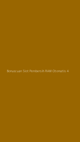 Tampilan Antarmuka Aplikasi Bonuscuan Slot Pembersih Ram Otomatis - 4