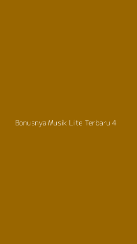 Tampilan Antarmuka Aplikasi Bonusnya Musik Lite Terbaru - 4