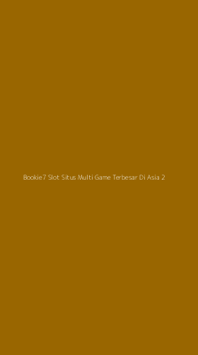 Tampilan Antarmuka Aplikasi Bookie7 Slot Situs Multi Game Terbesar Di Asia - 2
