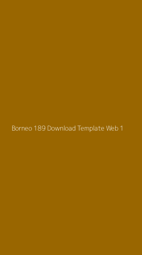 Tampilan Antarmuka Aplikasi Borneo 189 Download Template Web - 1