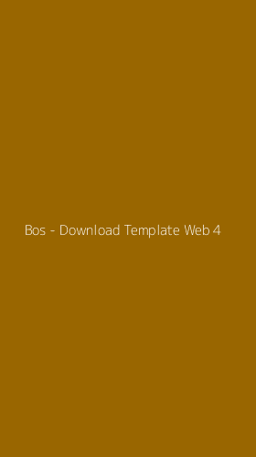 Tampilan Antarmuka Aplikasi Bos - Download Template Web - 4