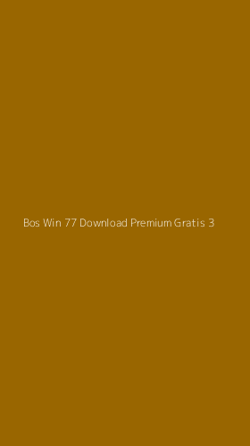 Tampilan Antarmuka Aplikasi Bos Win 77 Download Premium Gratis - 3