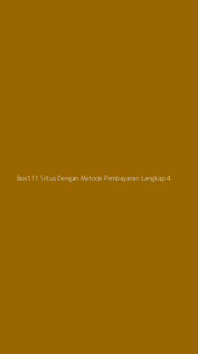Tampilan Antarmuka Aplikasi Bos111 Situs Dengan Metode Pembayaran Lengkap - 4