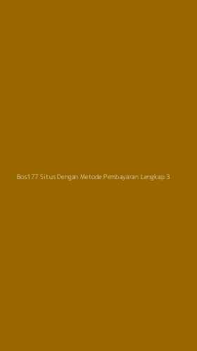 Tampilan Antarmuka Aplikasi Bos177 Situs Dengan Metode Pembayaran Lengkap - 3