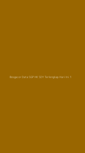 Tampilan Antarmuka Aplikasi Bosgacor Data Sgp Hk Sdy Terlengkap Hari Ini - 1