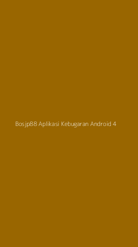 Tampilan Antarmuka Aplikasi Bosjp88 Aplikasi Kebugaran Android - 4