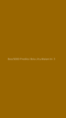 Tampilan Antarmuka Aplikasi Boss5000 Prediksi Bola Jitu Malam Ini - 3