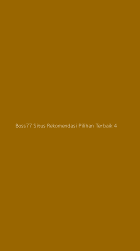 Tampilan Antarmuka Aplikasi Boss77 Situs Rekomendasi Pilihan Terbaik - 4