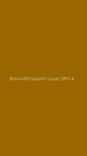 Tampilan Antarmuka Aplikasi Bossini88 Deposit Cepat Qris - 4