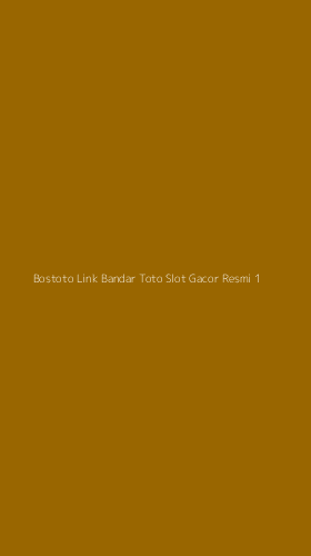 Tampilan Antarmuka Aplikasi Bostoto Link Bandar Toto Slot Gacor Resmi - 1