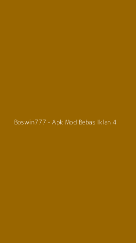 Tampilan Antarmuka Aplikasi Boswin777 - Apk Mod Bebas Iklan - 4