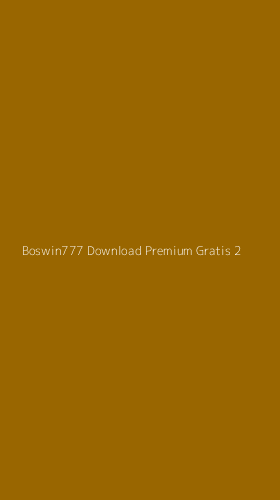 Tampilan Antarmuka Aplikasi Boswin777 Download Premium Gratis - 2