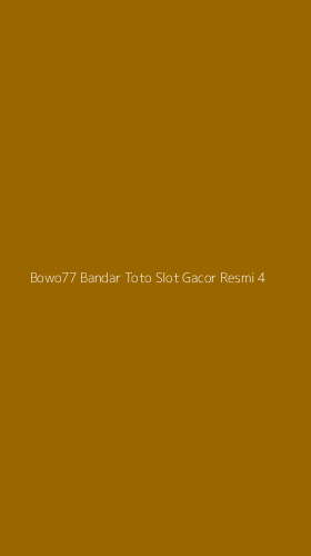 Tampilan Antarmuka Aplikasi Bowo77 Bandar Toto Slot Gacor Resmi - 4