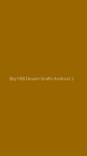 Tampilan Antarmuka Aplikasi Boy188 Desain Grafis Android - 2