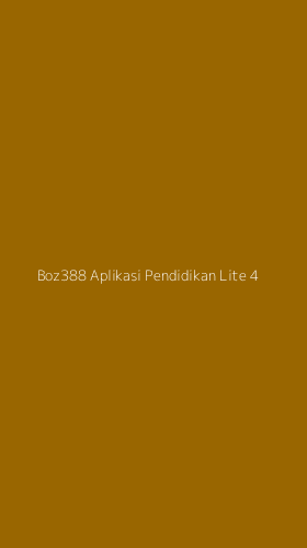 Tampilan Antarmuka Aplikasi Boz388 Aplikasi Pendidikan Lite - 4