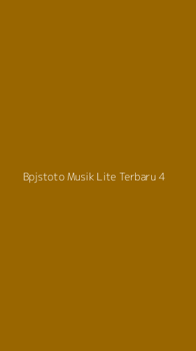 Tampilan Antarmuka Aplikasi Bpjstoto Musik Lite Terbaru - 4