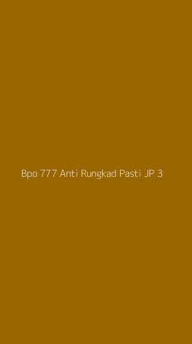 Tampilan Antarmuka Aplikasi Bpo 777 Anti Rungkad Pasti Jp - 3