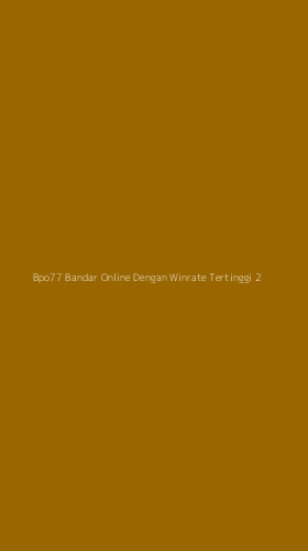 Tampilan Antarmuka Aplikasi Bpo77 Bandar Online Dengan Winrate Tertinggi - 2