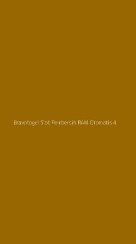 Tampilan Antarmuka Aplikasi Bravotogel Slot Pembersih Ram Otomatis - 4