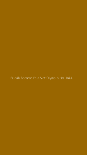 Tampilan Antarmuka Aplikasi Brio4d Bocoran Pola Slot Olympus Hari Ini - 4