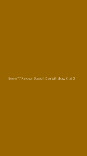 Tampilan Antarmuka Aplikasi Bromo77 Panduan Deposit Dan Withdraw Kilat - 3