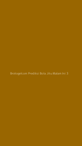 Tampilan Antarmuka Aplikasi Brotogelcom Prediksi Bola Jitu Malam Ini - 3