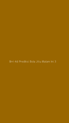 Tampilan Antarmuka Aplikasi Brri 4d Prediksi Bola Jitu Malam Ini - 3